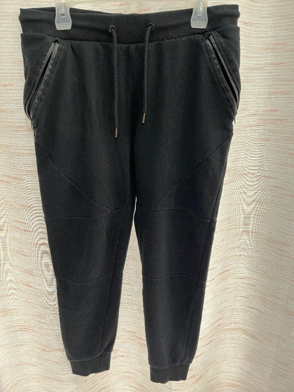 Men's Black Medium Sweat Pants Amnesia (090)